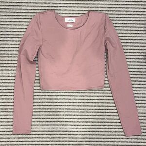 Aritzia Contour Cropped Longsleeve